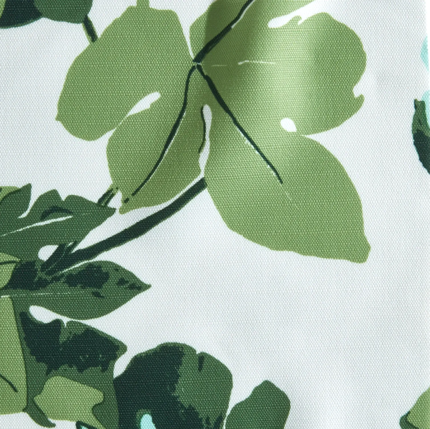 Peter Dunham Outdoor Fig Leaf Pillow Cover in Original on White