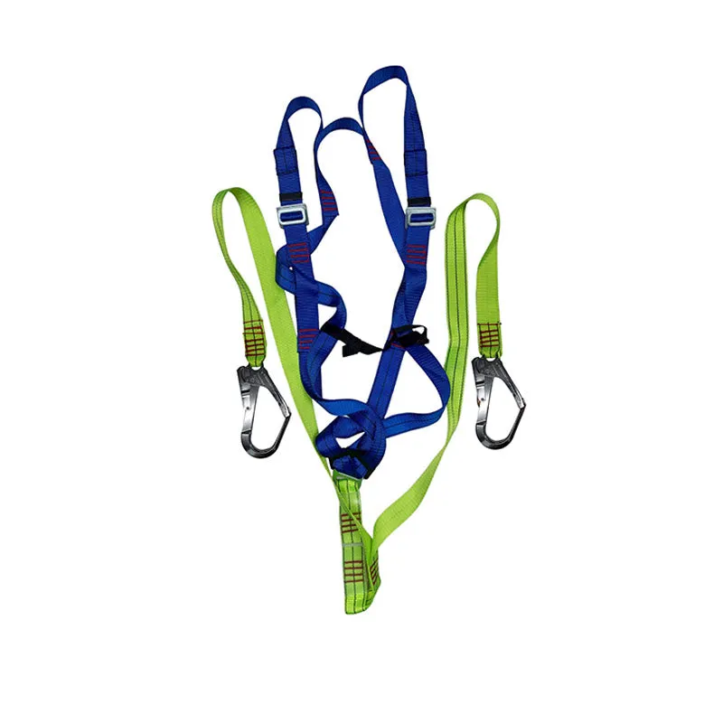 PIONEER SAFETY Harness Double Lanyard & Scaffold Hooks Comfort Padding