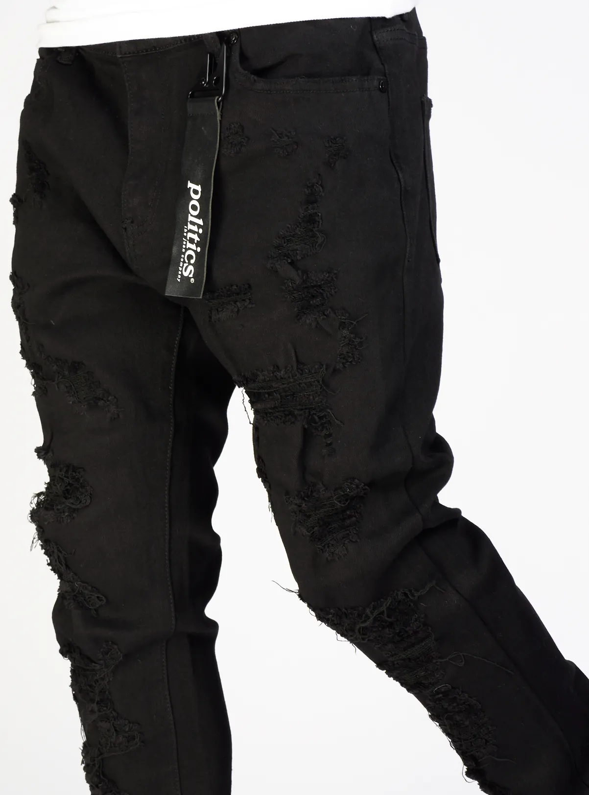 Politics Jeans - Uzi - Jet Black - 506