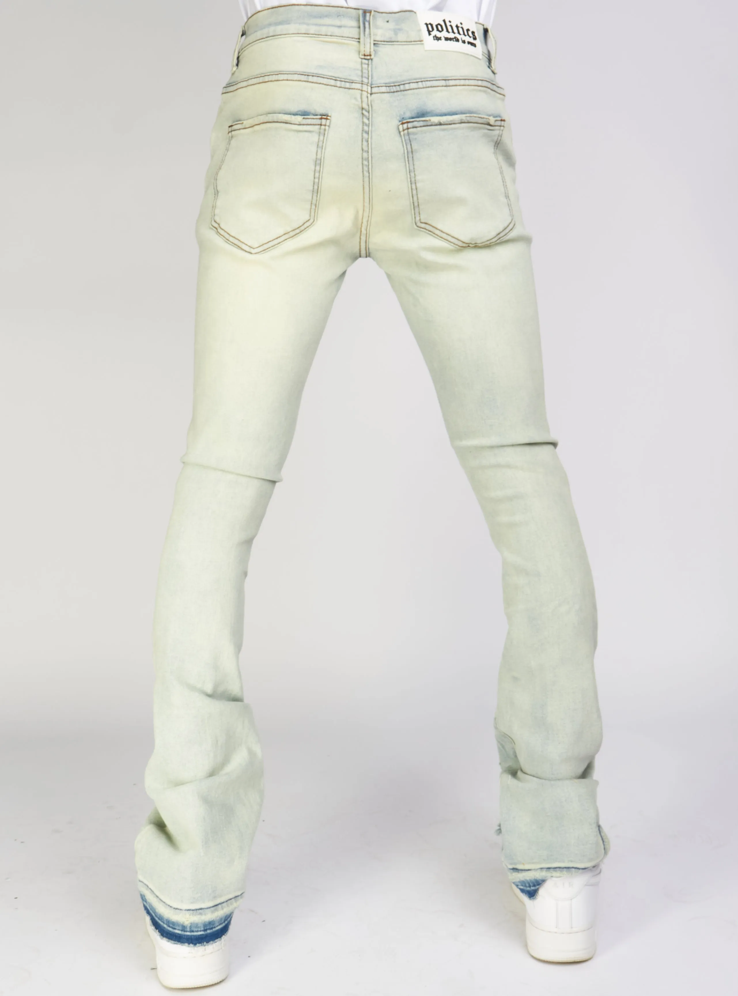 Politics Jeans - Uzi - Light Vintage Blue - 505