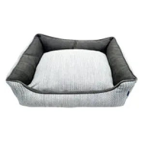 Resploot Sofa Bed - Rectangular - Grey Snakeskin - 70 x 60 x 23 cm (28 x 24 x 9 in)