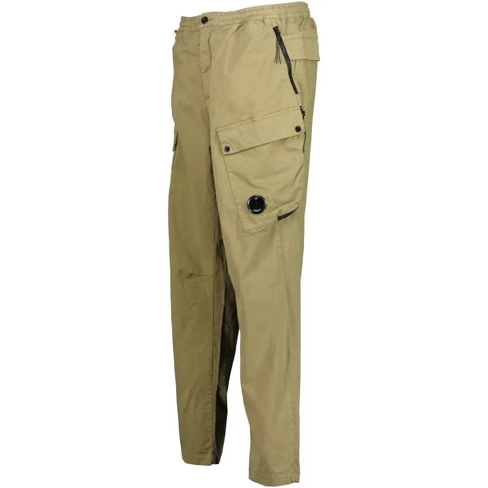 Satin Lens Cargo Pants