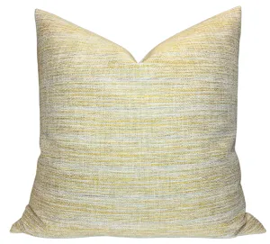 Schumacher Formentera Pillow Cover in Ochre