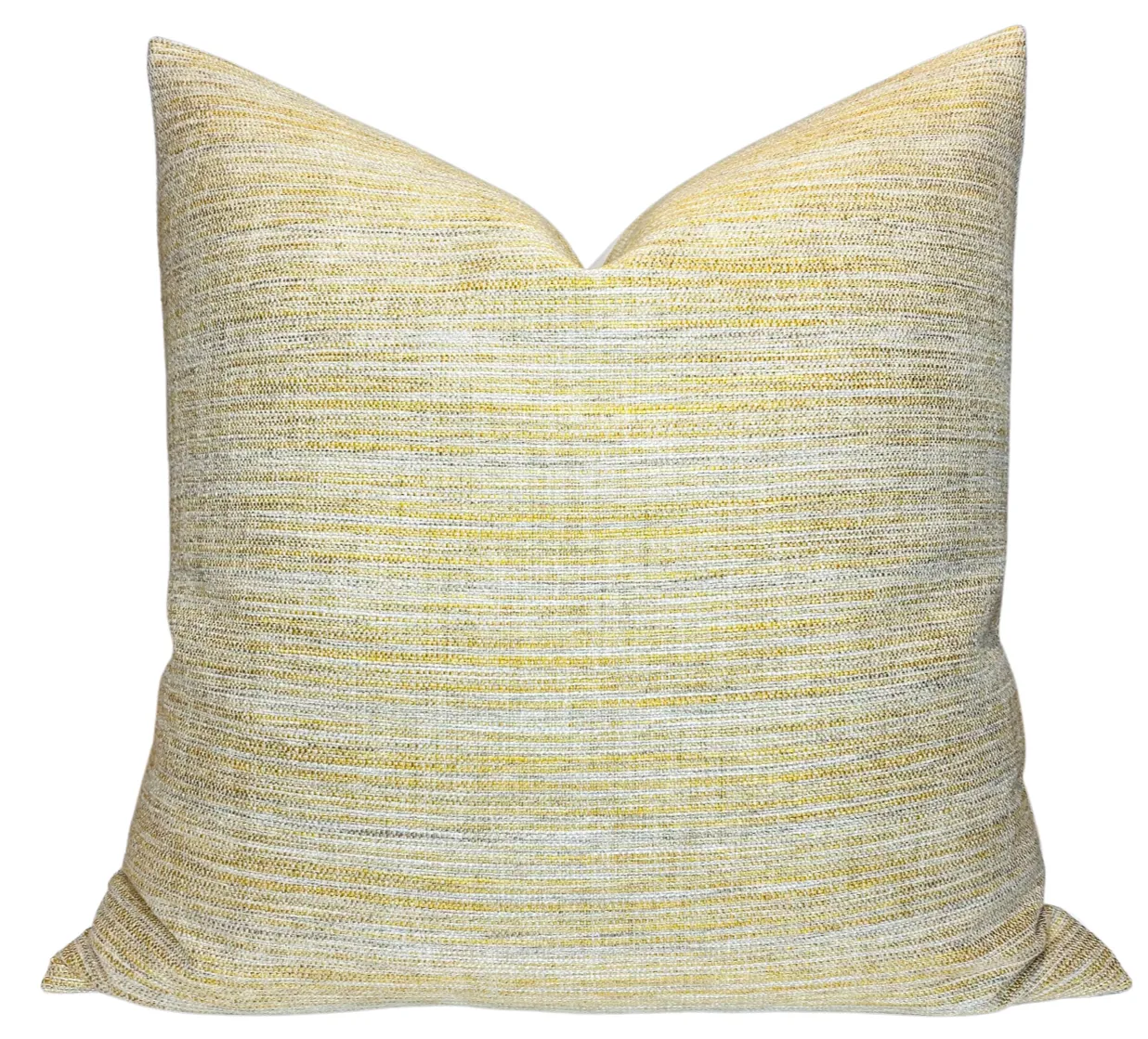 Schumacher Formentera Pillow Cover in Ochre