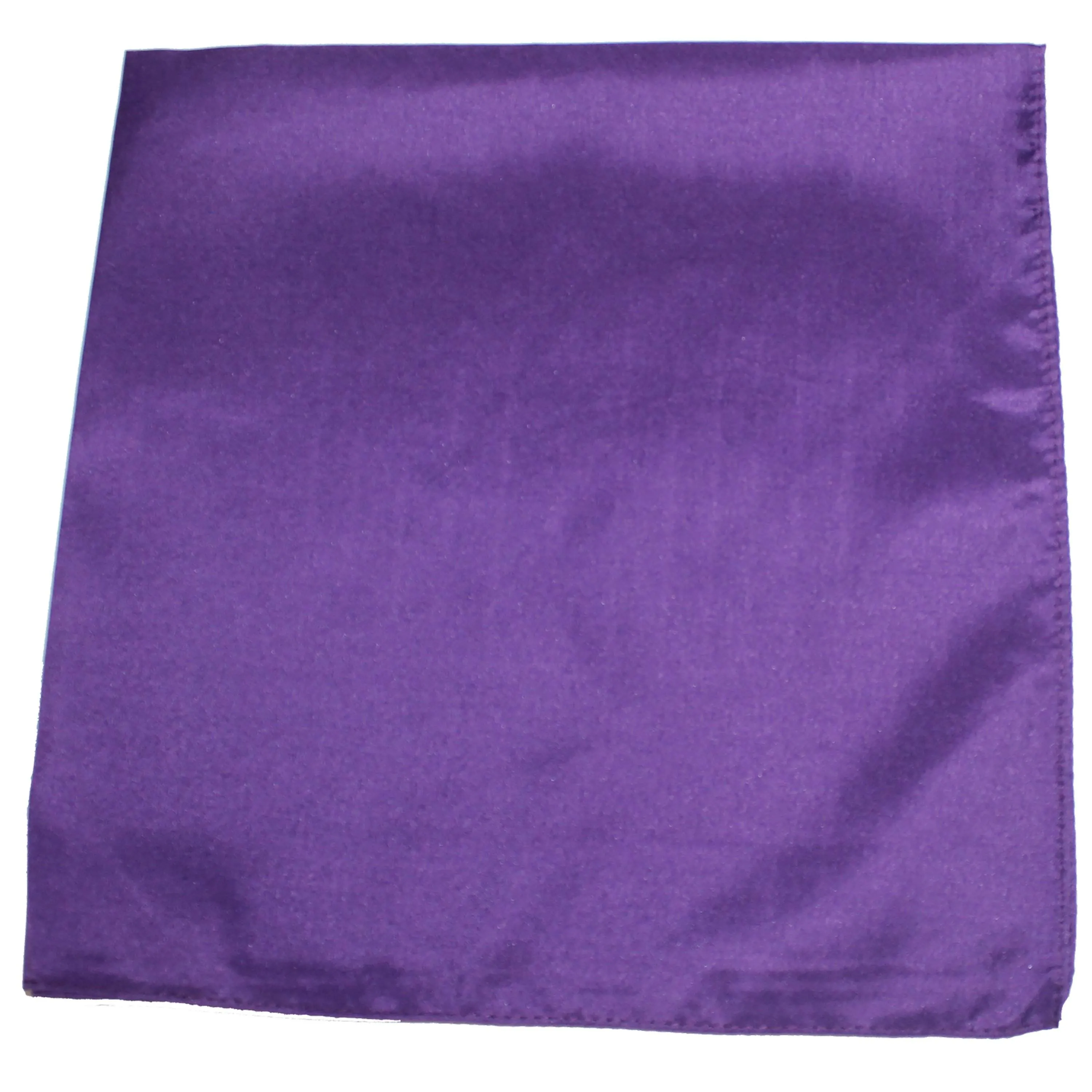 Set of 18 Solid 100% Polyester Unisex Bandanas - Wholesale