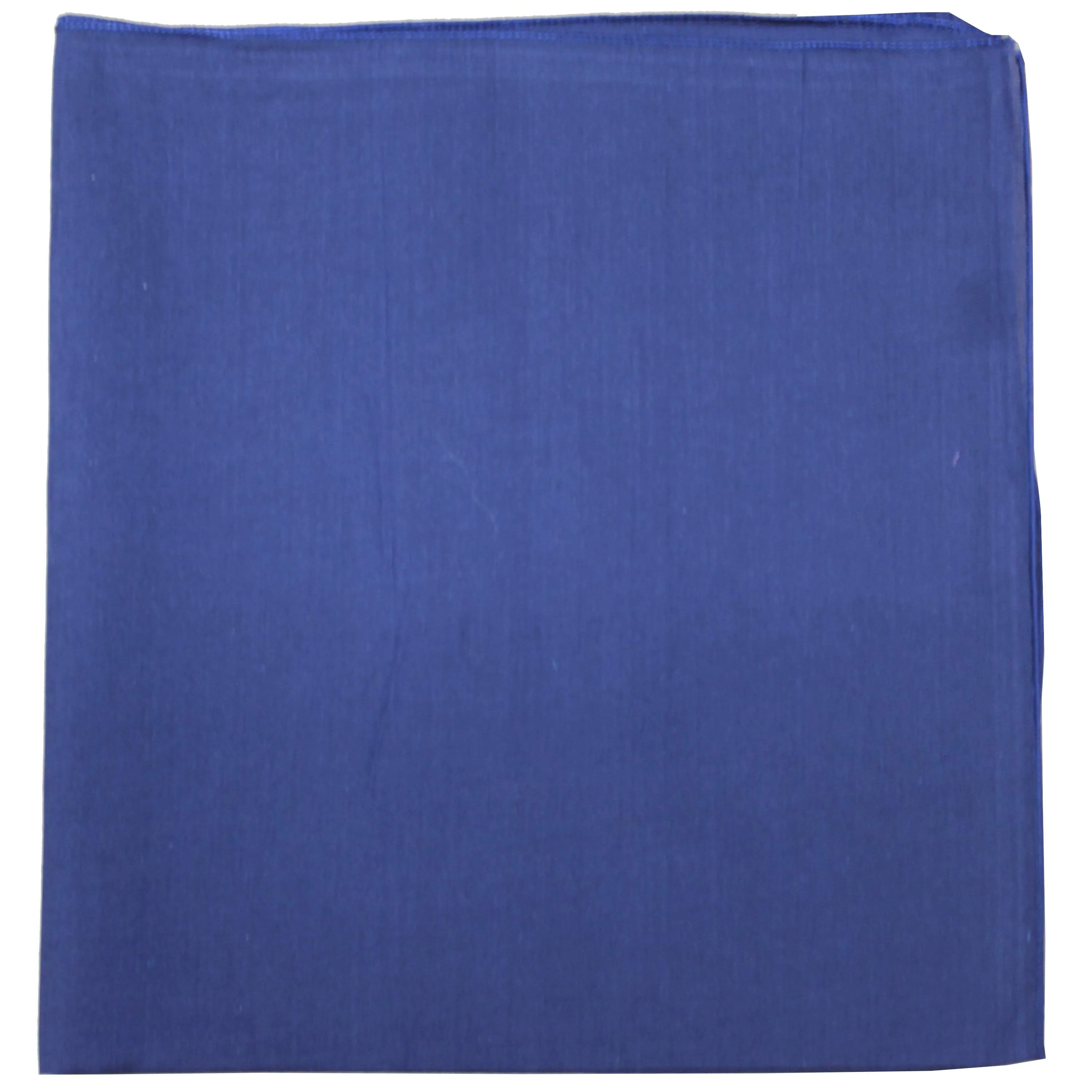 Set of 18 Solid 100% Polyester Unisex Bandanas - Wholesale