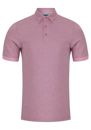 Short Sleeve Polo Shirt - Pink