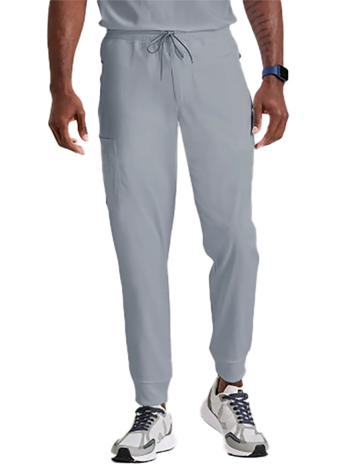 Spandex Stretch - Men’s Zip-Fly Jogger Scrub Pant [2]