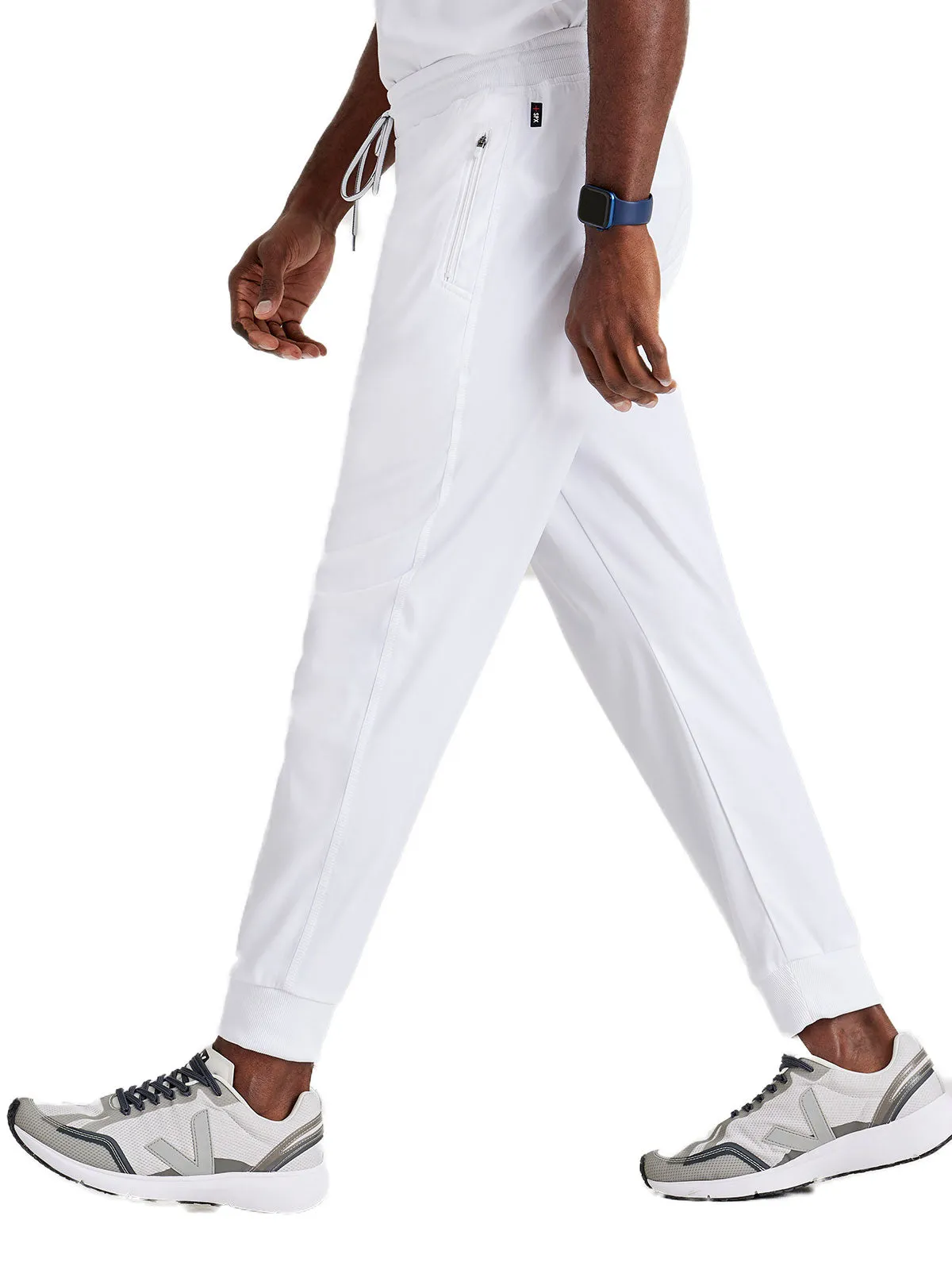 Spandex Stretch - Men’s Zip-Fly Jogger Scrub Pant [2]