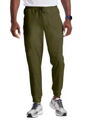 Spandex Stretch - Men’s Zip-Fly Jogger Scrub Pant [2]