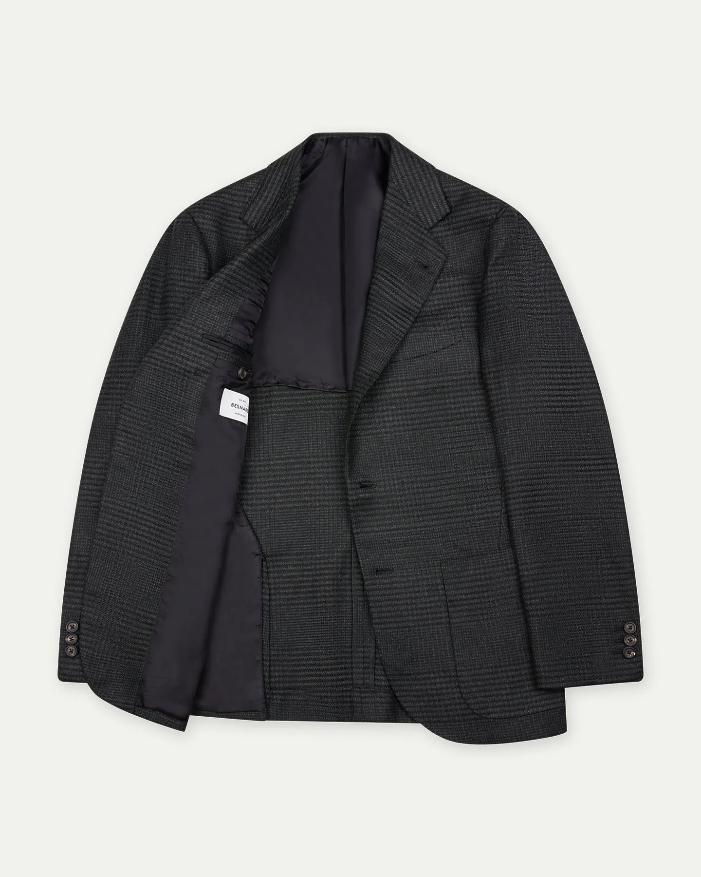 Sport Coat Dark Grey Prince Of Wales