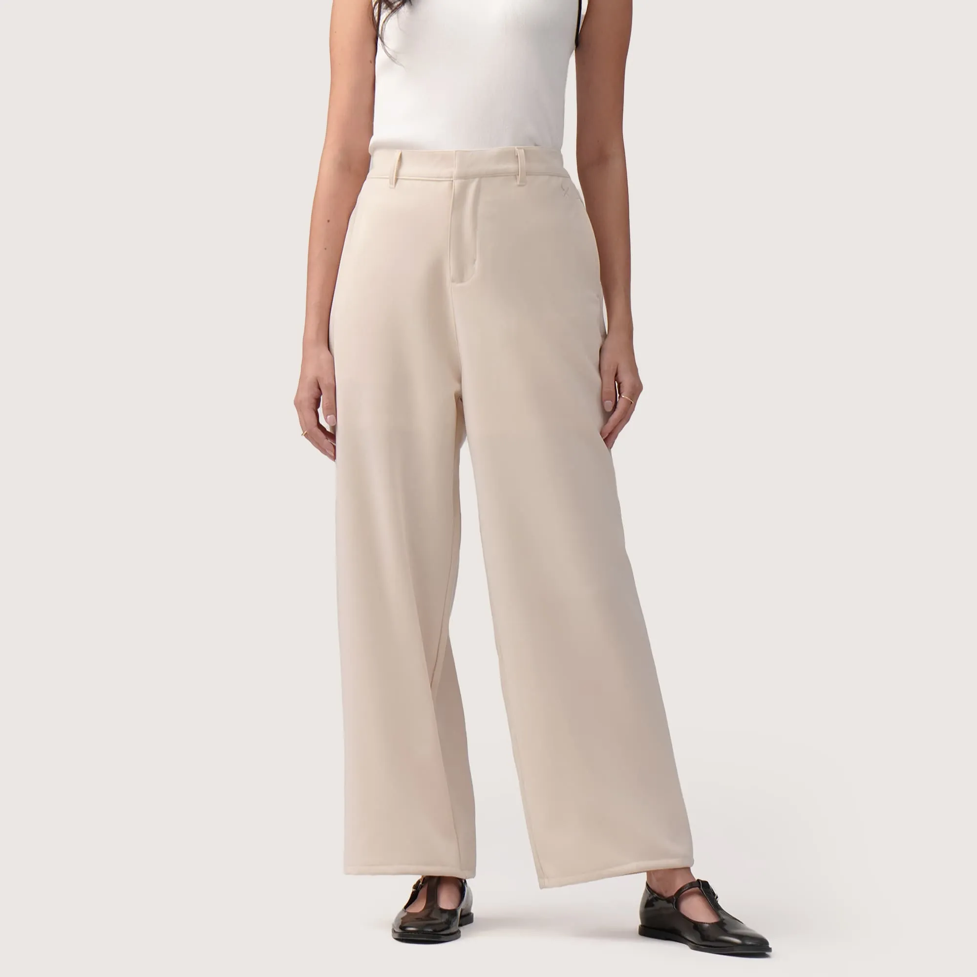 Straight Fit Trousers