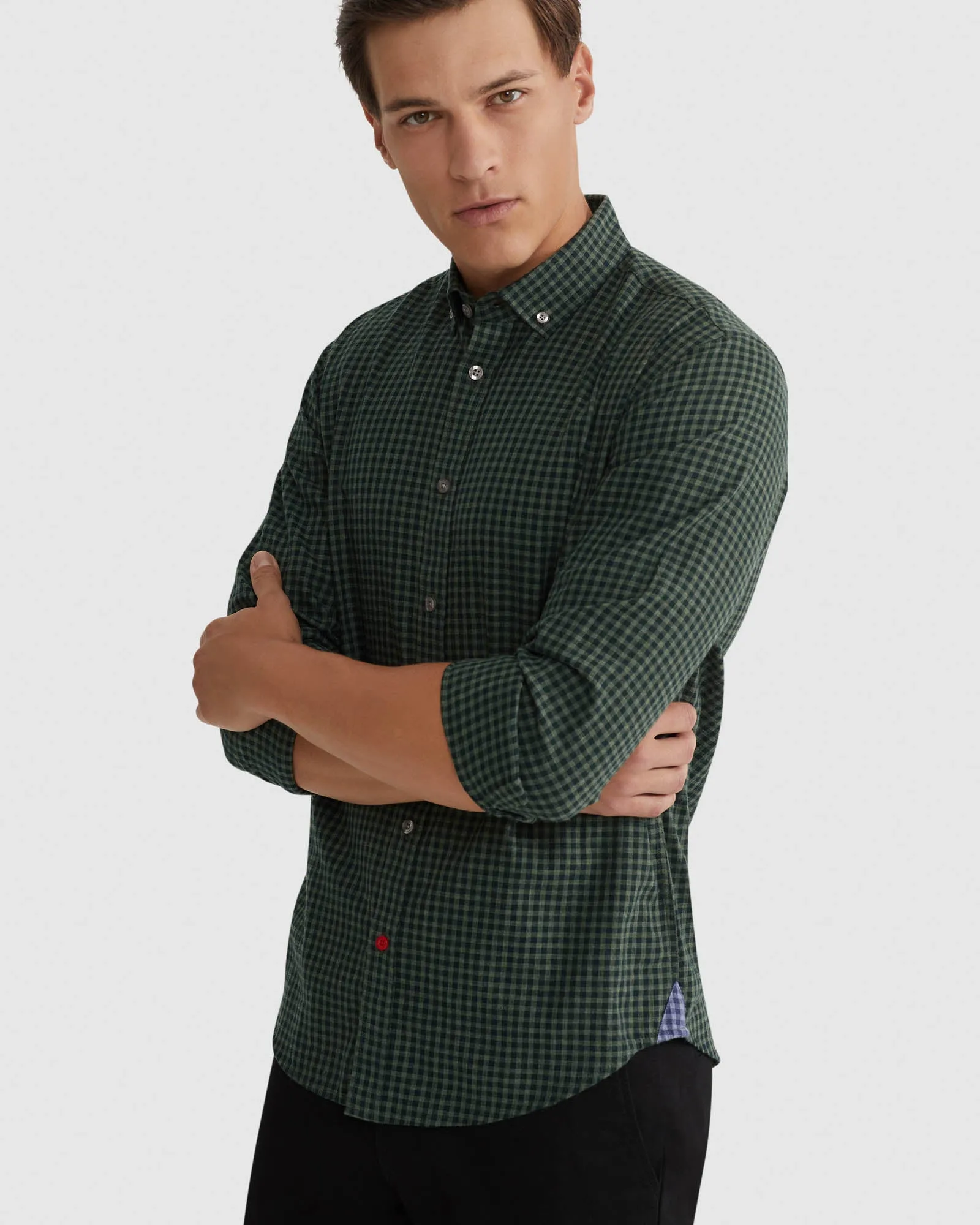 Stratton Small Check Shirt