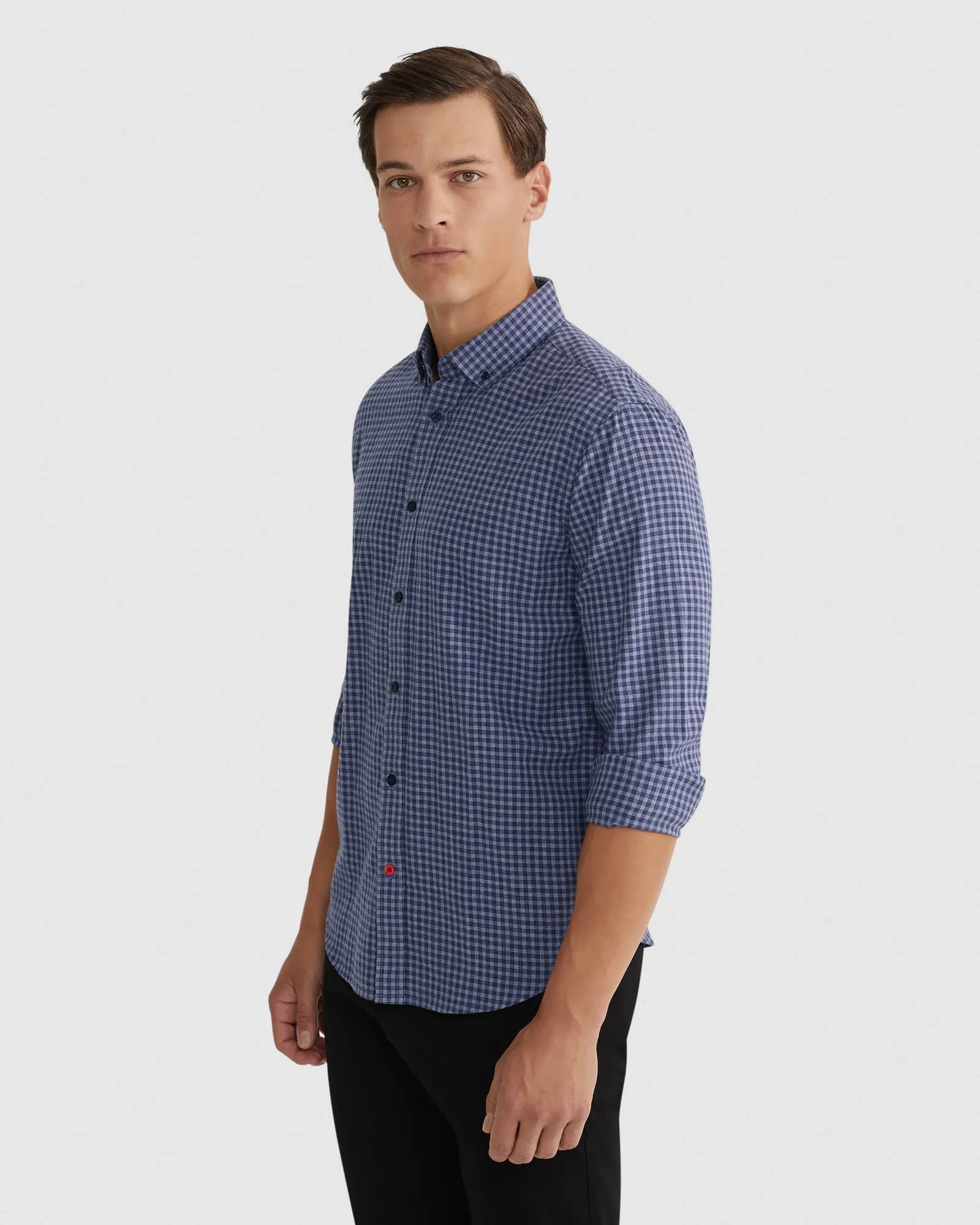 Stratton Small Check Shirt