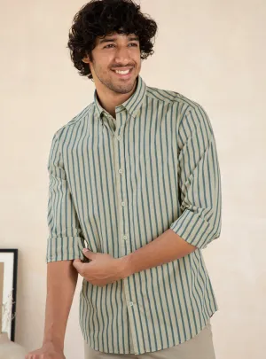 Stream Stripe Oxford Shirt