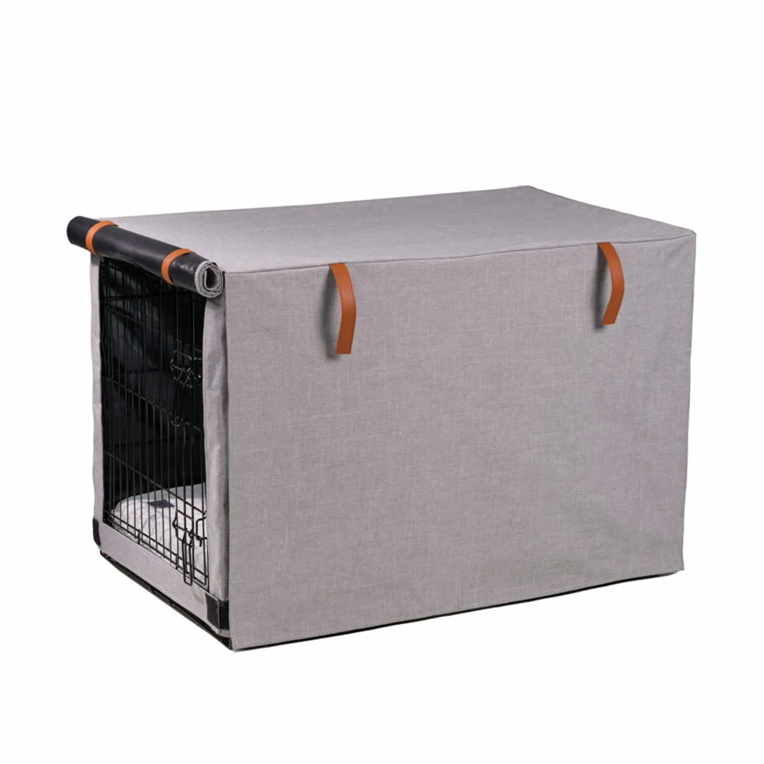 Superior Pet Goods Urban Crate Cover Twilled Canvas Mid Grey
