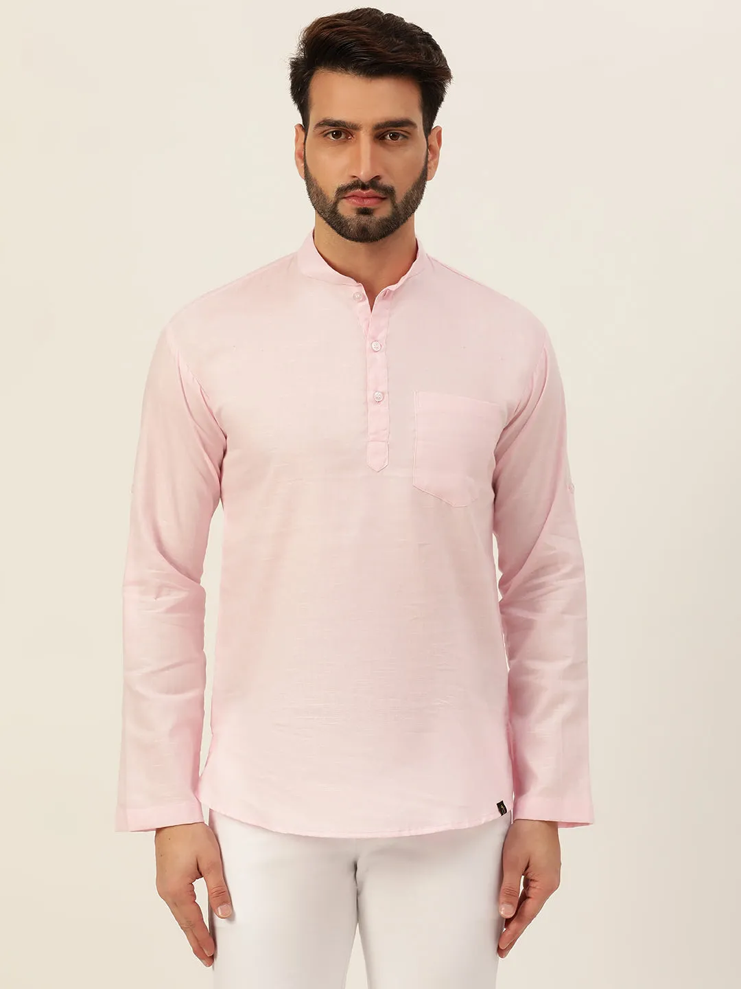 Sustainable Linen Short Kurta