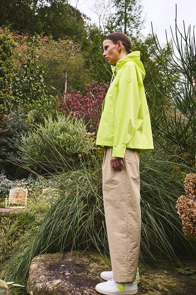Tant Dhuda Evening Primrose Short Raincoat