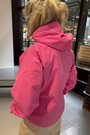 Tant Dhuda Pink Cosmos Short Raincoat