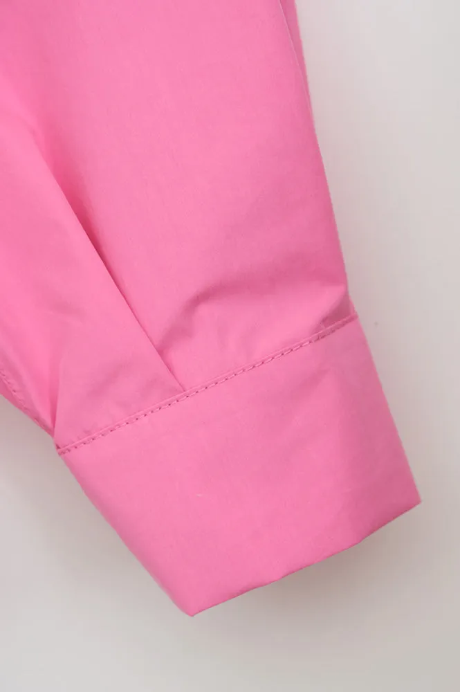Tant Dhuda Pink Cosmos Short Raincoat