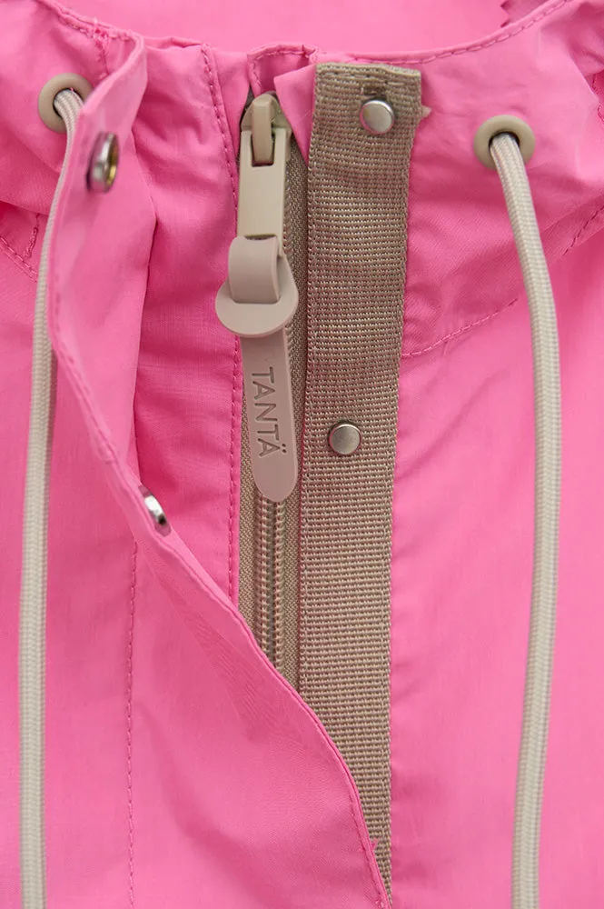 Tant Dhuda Pink Cosmos Short Raincoat