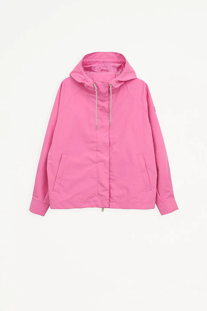 Tant Dhuda Pink Cosmos Short Raincoat