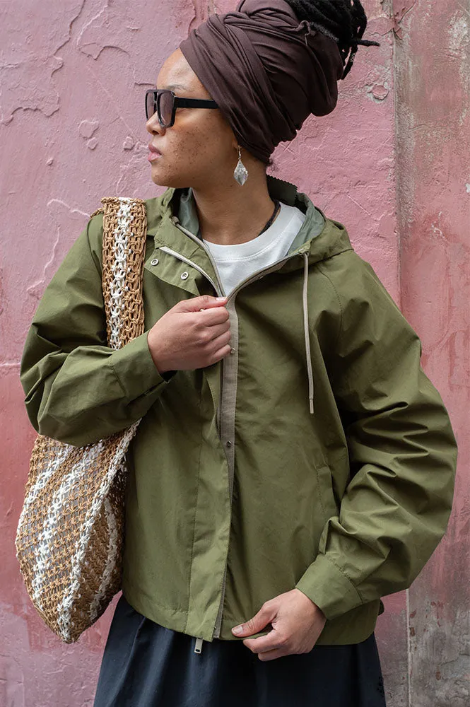 Tant Dhuda Sphagnum Short Raincoat
