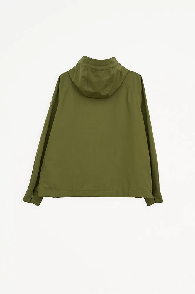 Tant Dhuda Sphagnum Short Raincoat