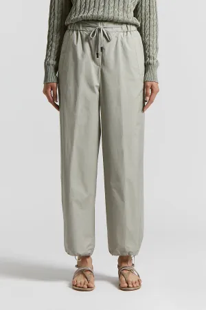 Technical cotton  jogger trousers