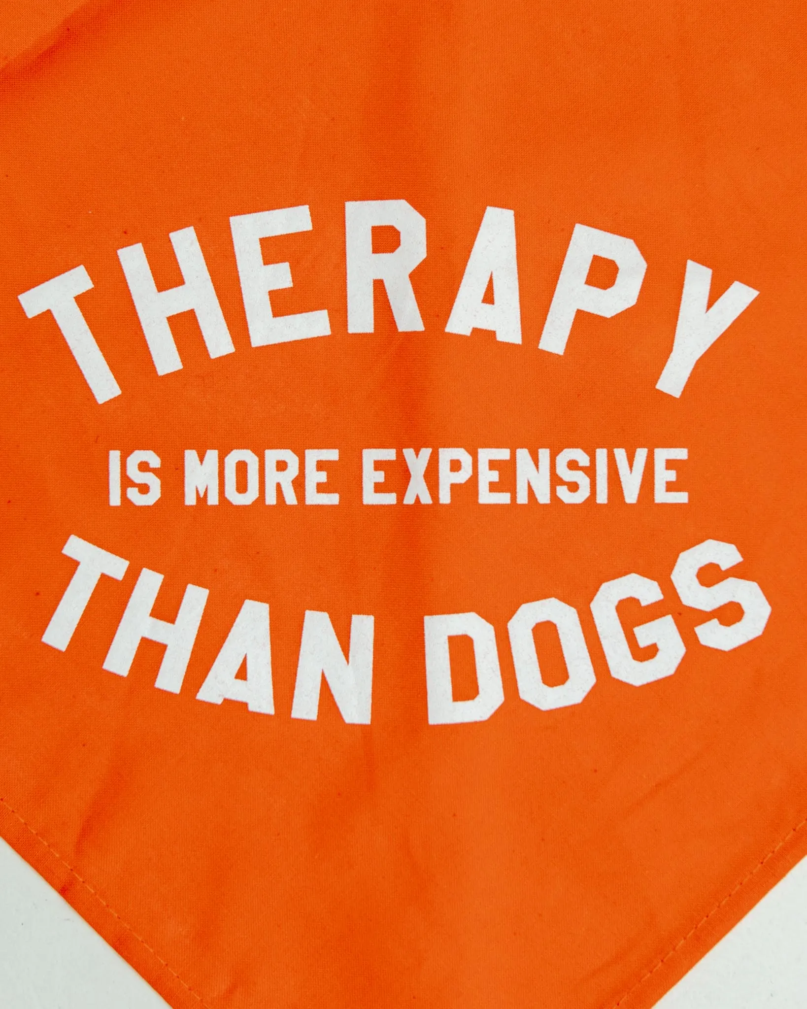 Therapy is More Expensive than Dogs Bandana<br>(Made in the USA) (FINAL SALE)