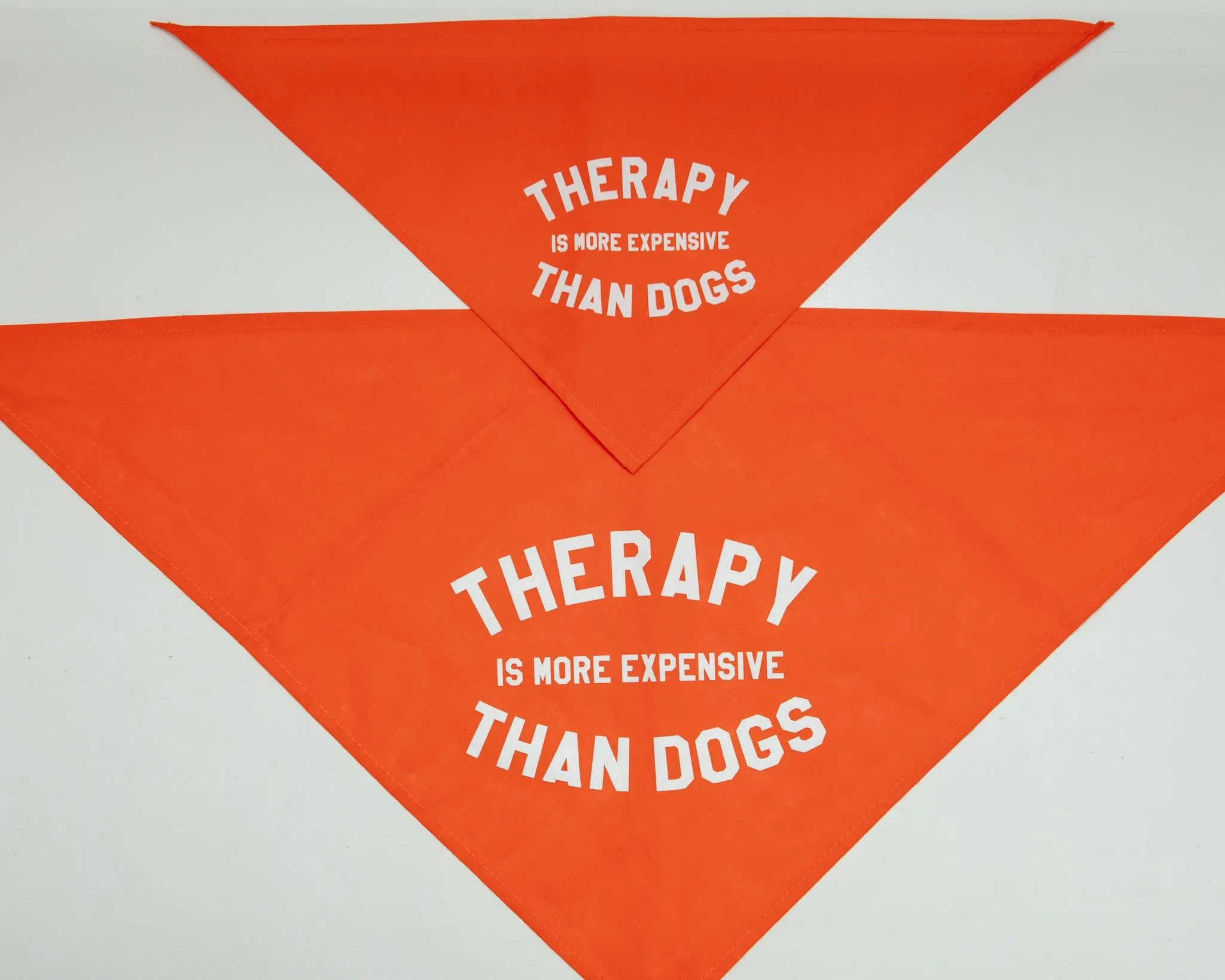Therapy is More Expensive than Dogs Bandana<br>(Made in the USA) (FINAL SALE)