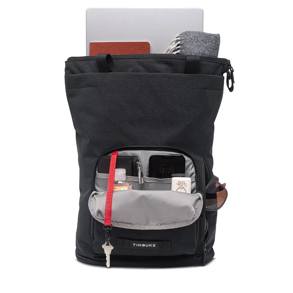 Timbuk2 Flight Convertible Tote Backpack Bag OS Jet Black