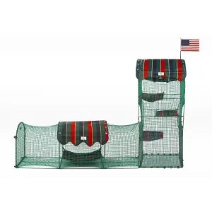 Town and Country Collection Outdoor Cat Enclosure - Kittywalk