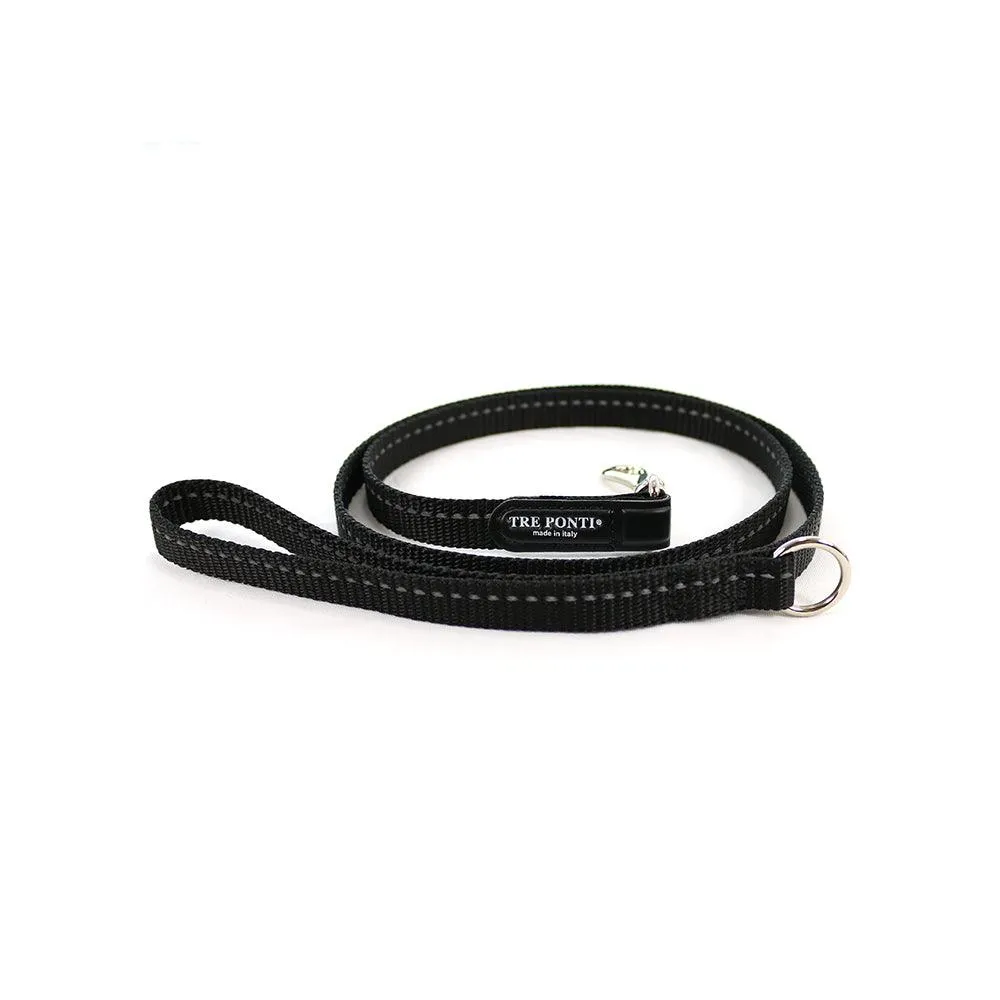 Tre Ponti Reflective Stitch Leash