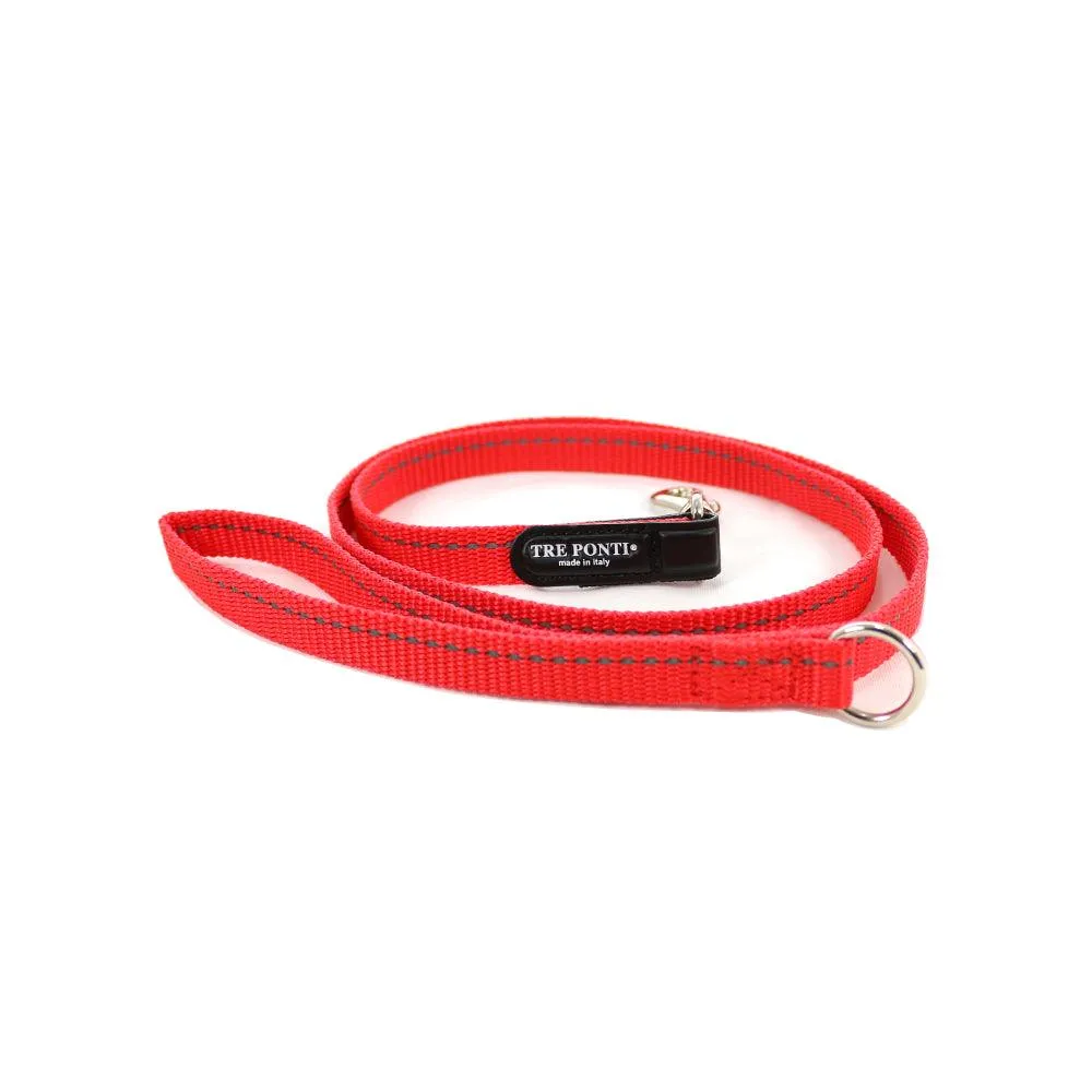 Tre Ponti Reflective Stitch Leash