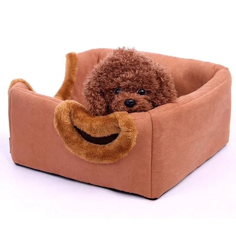 Warm Square Dog House