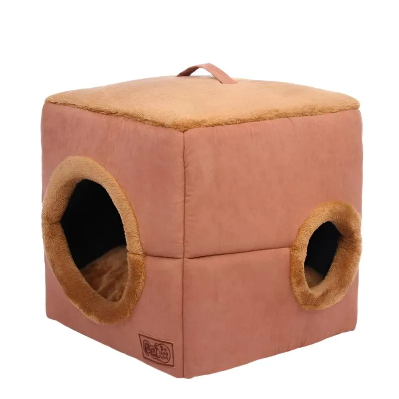 Warm Square Dog House
