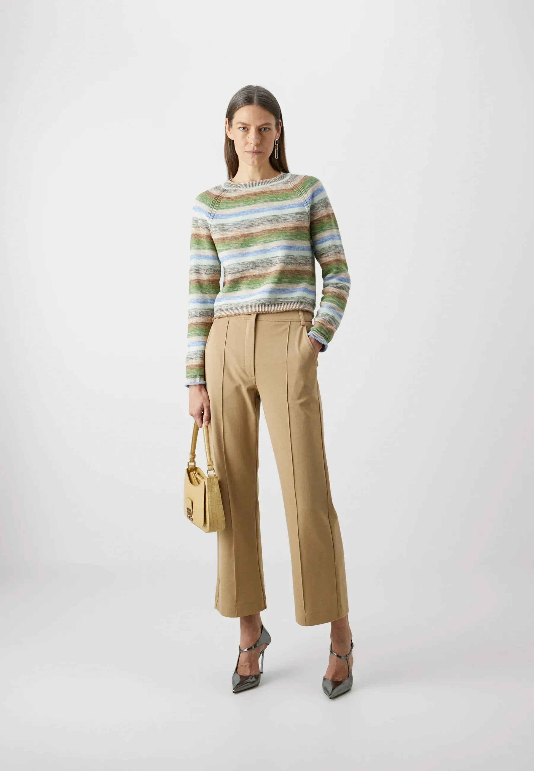 WEEKEND MAX MARA TAILORED CAMEL PANTS