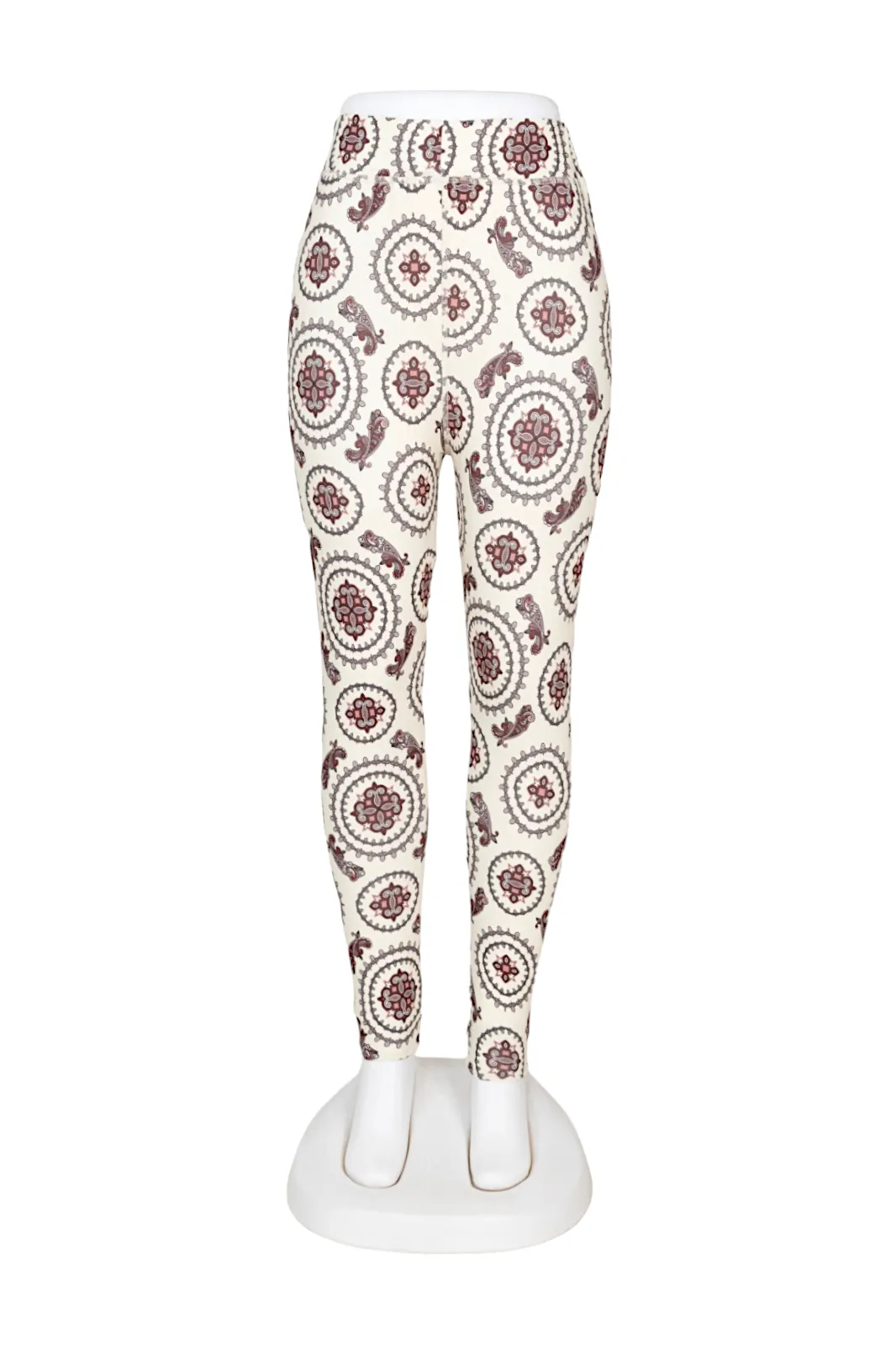 Women High-Rise Printed Leggings 80054 (3XL)