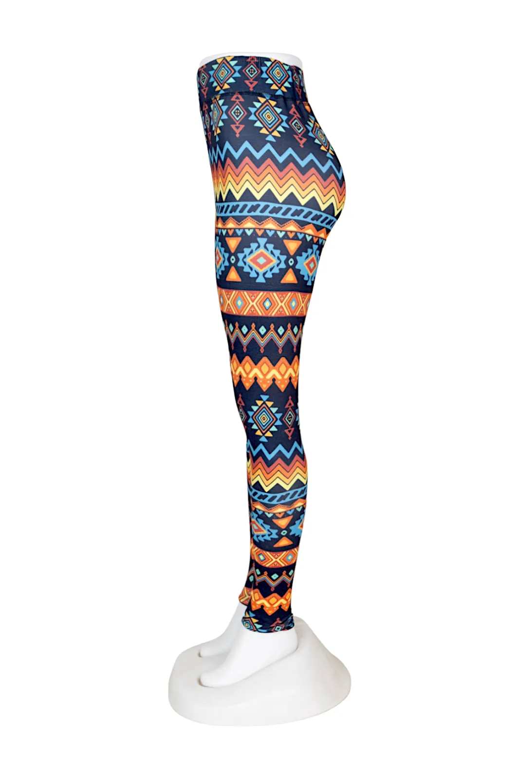 Women High-Rise Printed Leggings 80054 (3XL)