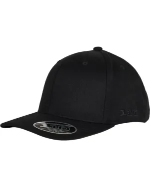 Wool Blend Twiggy Cap - Black