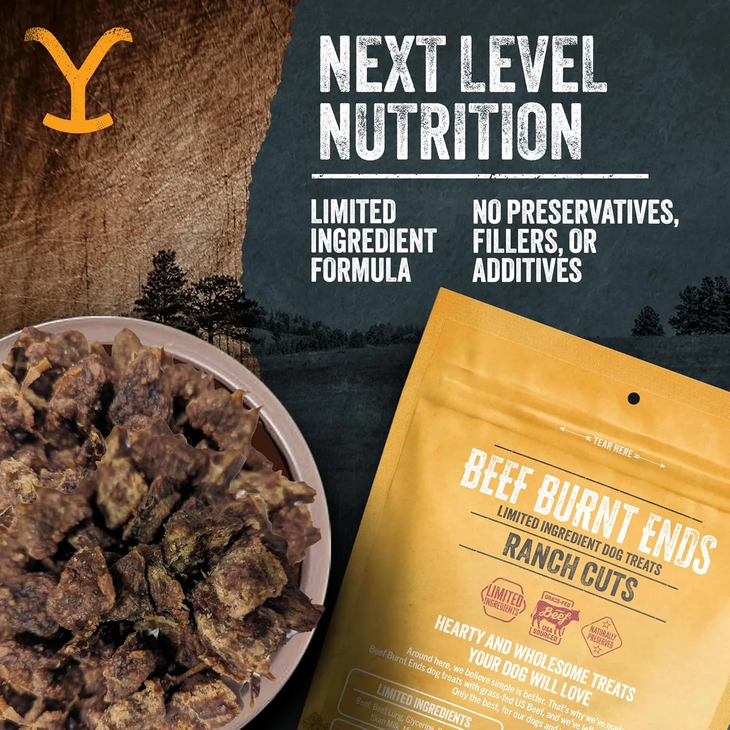 YELLOWSTONE BEEF BURNT ENDS 8oz